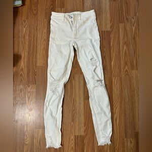 White American Eagle Outfitters Jeans